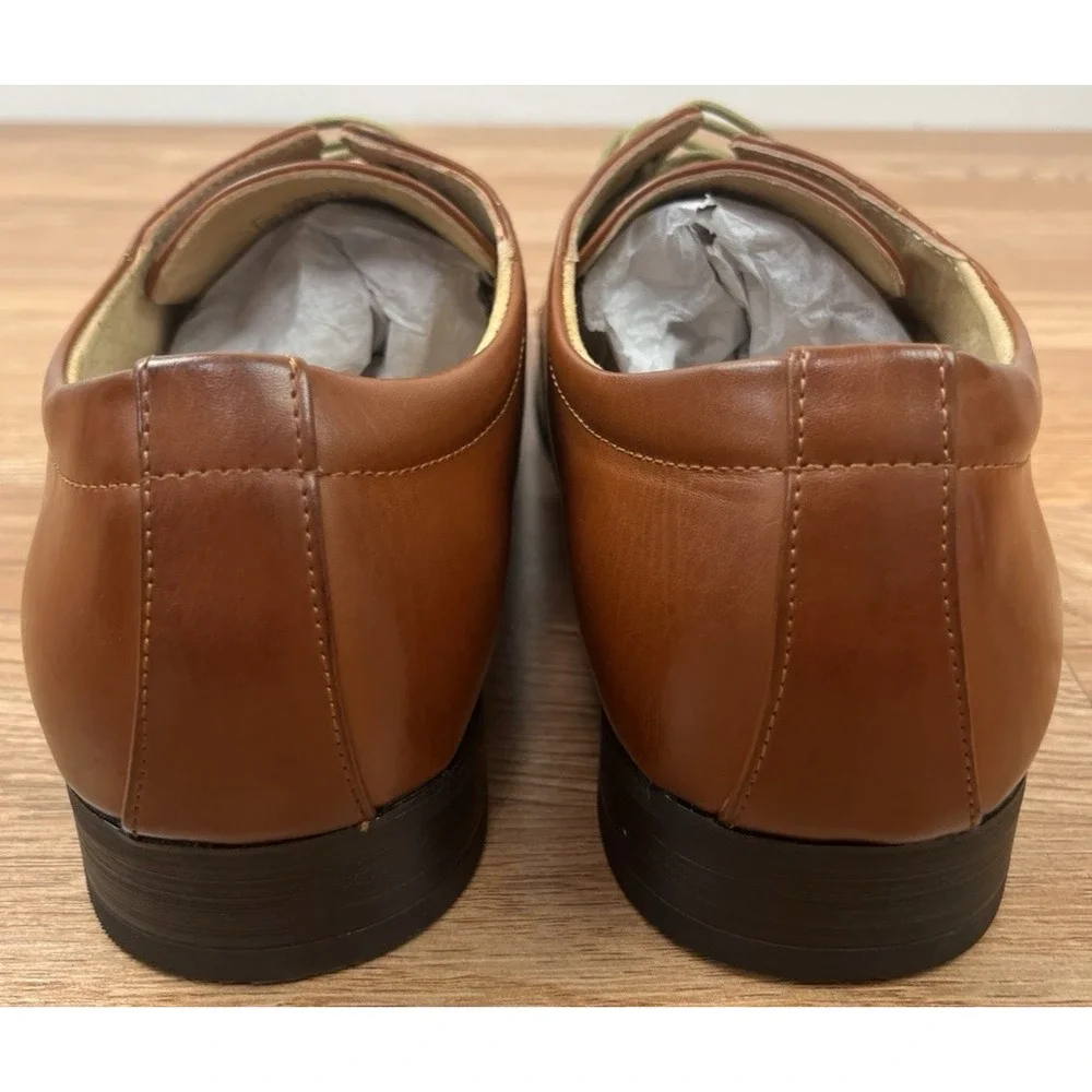 Bruno Marc Gordon Brown Dress Shoes Lace Up Men's Size 12 NEW